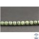 Perles en jade néphrite du Canada - Rondes/6mm - Grade A