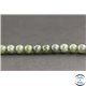 Perles en jade néphrite du Canada - Rondes/6mm - Grade A