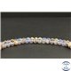 Perles en calcédoine de République Dominicaine - Rondes/6mm - Grade AA