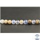 Perles en calcédoine de République Dominicaine - Rondes/6mm - Grade AA