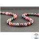 Perles en spinelle rose du Sri Lanka - Rondes/8mm - Grade AA