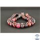 Perles en spinelle rose du Sri Lanka - Rondes/8mm - Grade AA