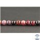 Perles en spinelle rose du Sri Lanka - Rondes/8mm - Grade AA