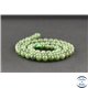 Perles en jade néphrite de Russie - Rondes/6mm - Grade A+