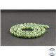 Perles en jade néphrite de Russie - Rondes/6mm - Grade A+