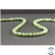 Perles en jade néphrite de Russie - Rondes/6mm - Grade A+