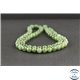 Perles en jade néphrite de Russie - Rondes/6mm - Grade A+