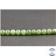 Perles en jade néphrite de Russie - Rondes/6mm - Grade A+