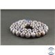 Perles en iolite sanguine du Sri Lanka - Rondes/8mm - Grade A+
