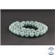 Perles en cyanite verte du Brésil - Rondes/8mm - Grade AA