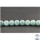 Perles en cyanite verte du Brésil - Rondes/8mm - Grade AA