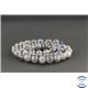 Perles en labradorite violette d'Inde - Rondes/8mm - Grade AAA