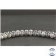 Perles en labradorite violette d'Inde - Rondes/8mm - Grade AAA