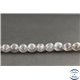 Perles en labradorite violette d'Inde - Rondes/8mm - Grade AAA