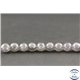 Perles en labradorite violette d'Inde - Rondes/8mm - Grade AAA