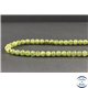 Perles en péridot d'Australie - Rondes/6mm - Grade AA