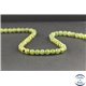 Perles en péridot d'Australie - Rondes/6mm - Grade AA