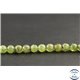 Perles en péridot d'Australie - Rondes/6mm - Grade AA