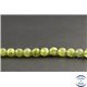 Perles en péridot d'Australie - Rondes/6mm - Grade AA