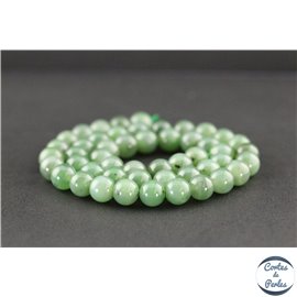 Perles en jade néphrite de Russie - Rondes/8mm - Grade A+
