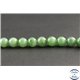 Perles en jade néphrite de Russie - Rondes/8mm - Grade A+