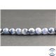 Perles en quartz rutile bleu du Brésil - Rondes/8mm - Grade AAA