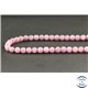 Perles en rubis clair du Mozambique - Rondes/6mm - Grade AA
