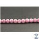 Perles en rubis clair du Mozambique - Rondes/6mm - Grade AA