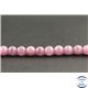 Perles en rubis clair du Mozambique - Rondes/6mm - Grade AA