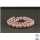 Perles en auralite 23 du Canada - Rondes/8mm - Grade AAA