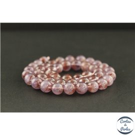 Perles en auralite 23 du Canada - Rondes/8mm - Grade AAA