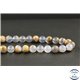 Perles en calcédoine de République Dominicaine - Rondes/8mm - Grade AA