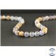 Perles en calcédoine de République Dominicaine - Rondes/8mm - Grade AA