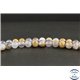 Perles en calcédoine de République Dominicaine - Rondes/8mm - Grade AA