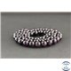 Perles en purpurite de Madagascar - Rondes/8mm - Grade AA