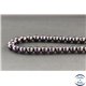 Perles en purpurite de Madagascar - Rondes/8mm - Grade AA