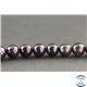 Perles en purpurite de Madagascar - Rondes/8mm - Grade AA