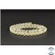 Perles en tectite de Libye - Rondes/6mm - Grade AA