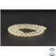 Perles en tectite de Libye - Rondes/6mm - Grade AA