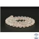 Perles en pierre de Lune rose du Sri Lanka - Rondes/8mm - Grade AA