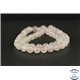 Perles en pierre de Lune rose du Sri Lanka - Rondes/8mm - Grade AA