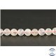 Perles en pierre de Lune rose du Sri Lanka - Rondes/8mm - Grade AA