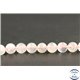 Perles en pierre de Lune rose du Sri Lanka - Rondes/8mm - Grade AA