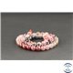 Perles en spinelle rose du Sri Lanka - Rondes/8mm - Grade AA