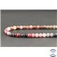 Perles en spinelle rose du Sri Lanka - Rondes/8mm - Grade AA