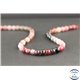 Perles en spinelle rose du Sri Lanka - Rondes/8mm - Grade AA