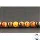 Perles en pietersite feu de Namibie - Rondes/8mm - Grade AA