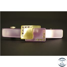 Barrettes de cheveux - 9 cm - Rose