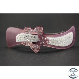 Barrettes de cheveux - 9 cm - Rouge