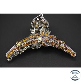 Pinces Crabe de cheveux - 7,5 cm - Rose